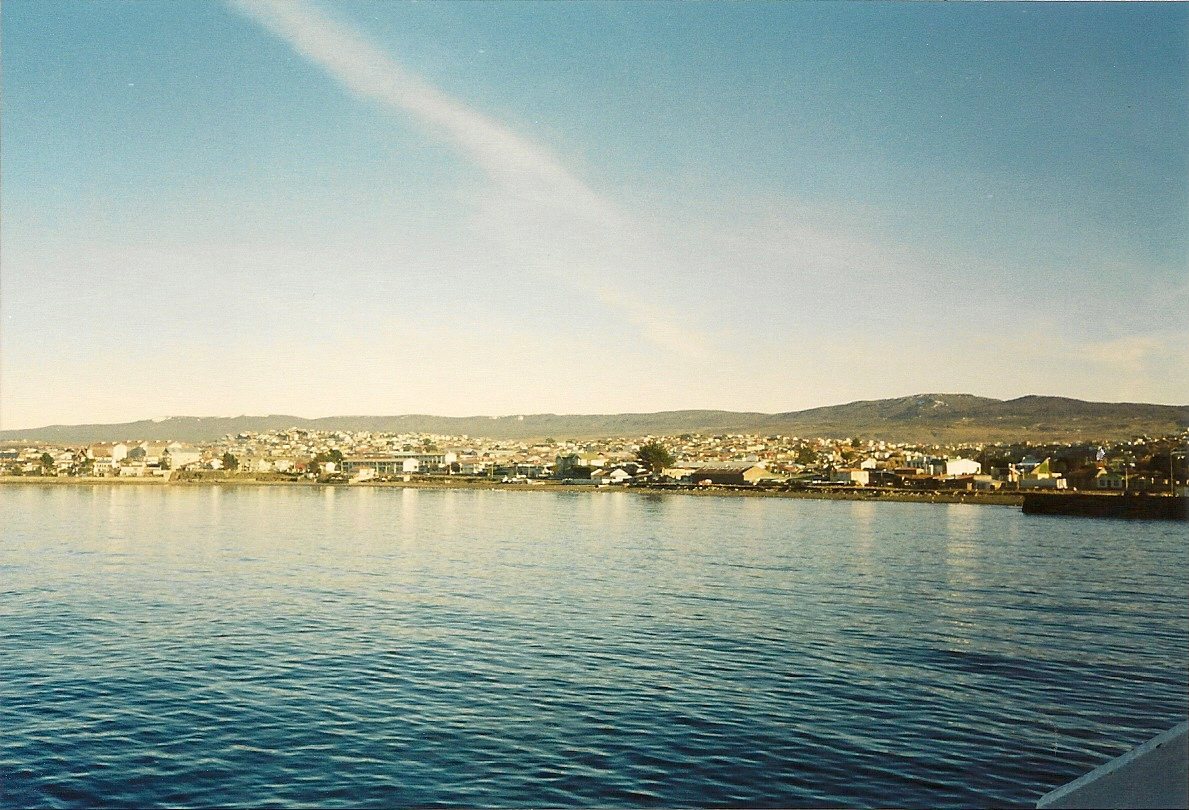 Punta Arenas along the shore of the Strait of Magellan
