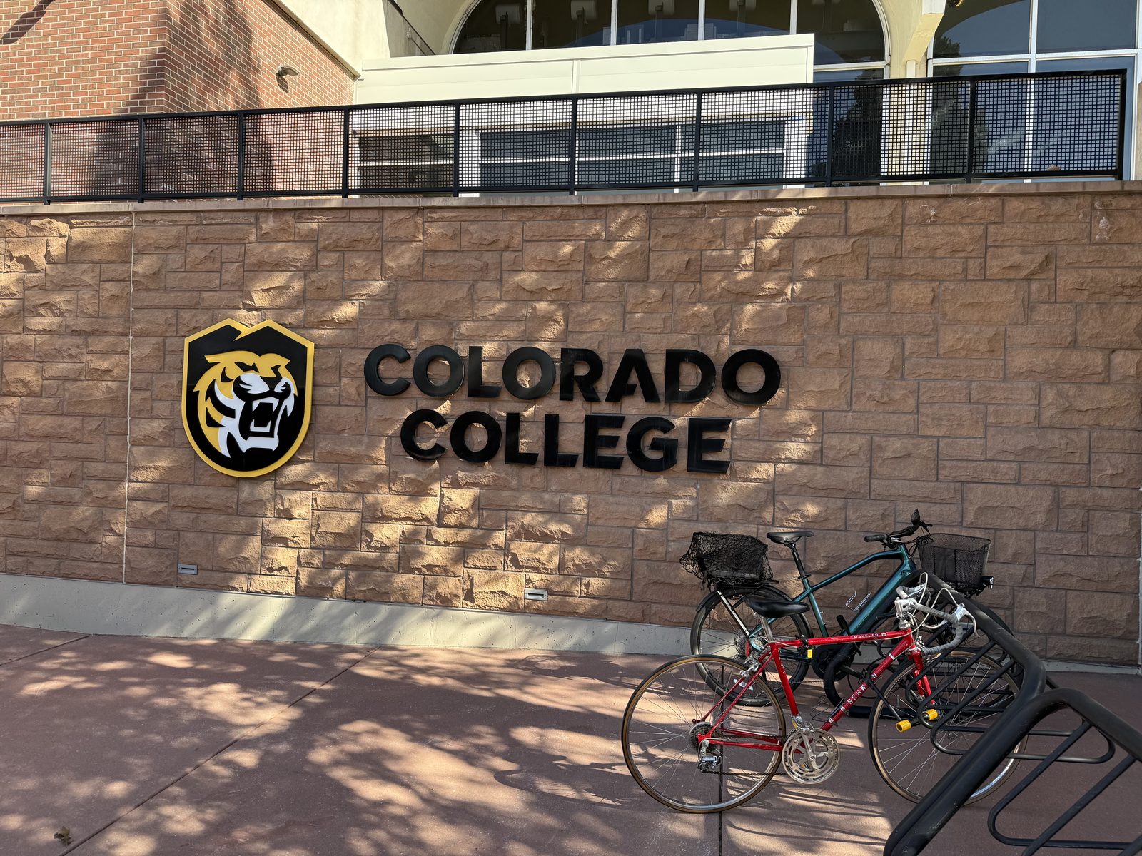 Colorado College sign