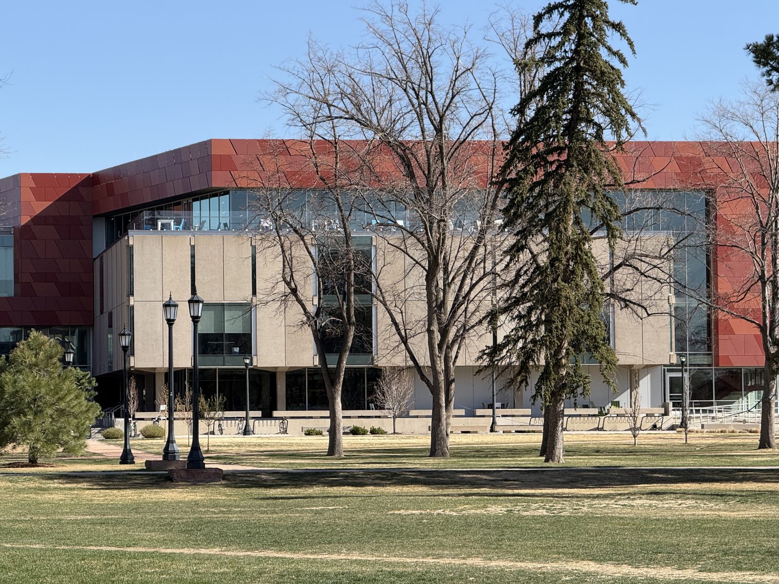 Modern academic building