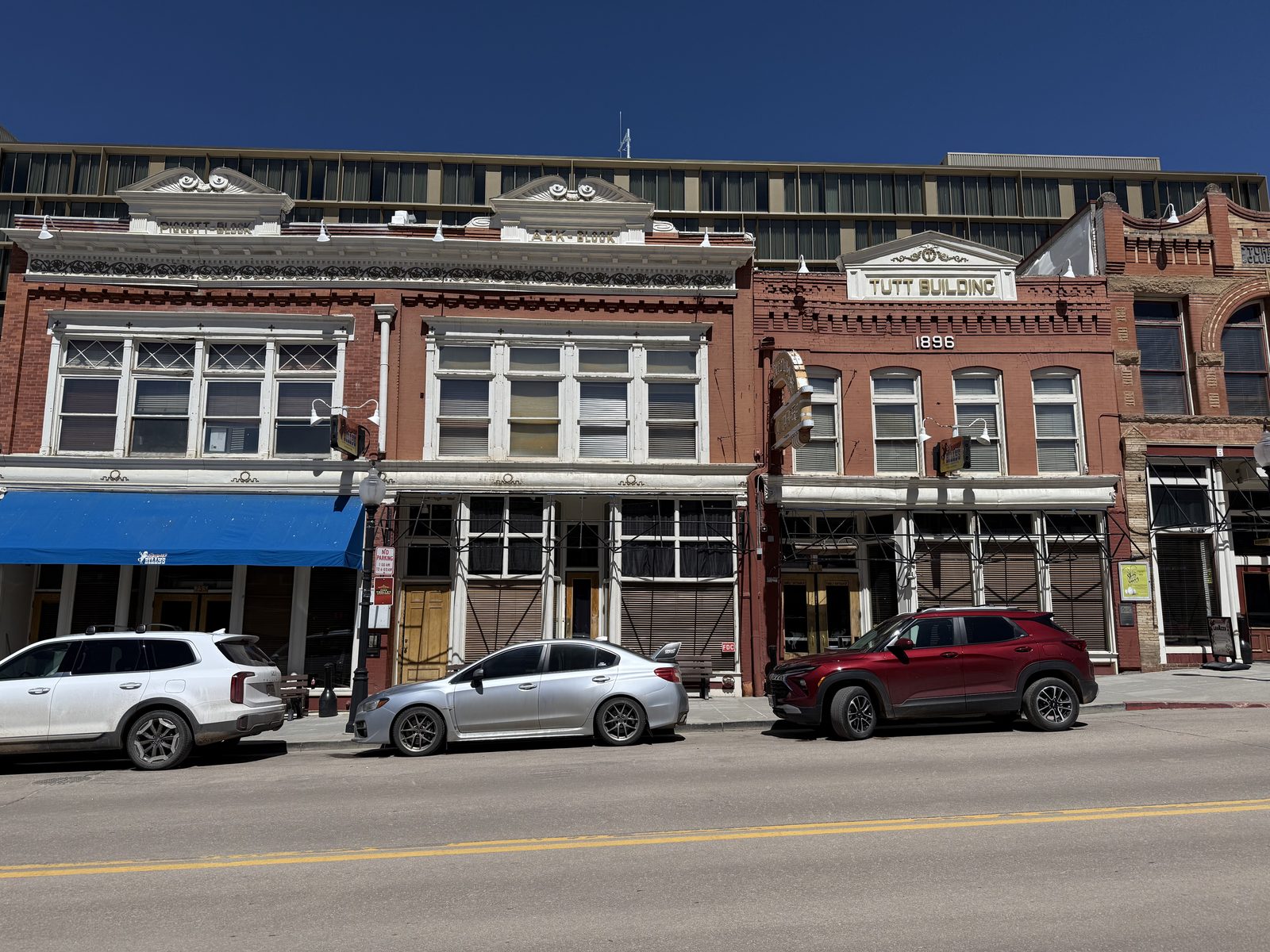Victorian storefronts on Bennett Avenue
