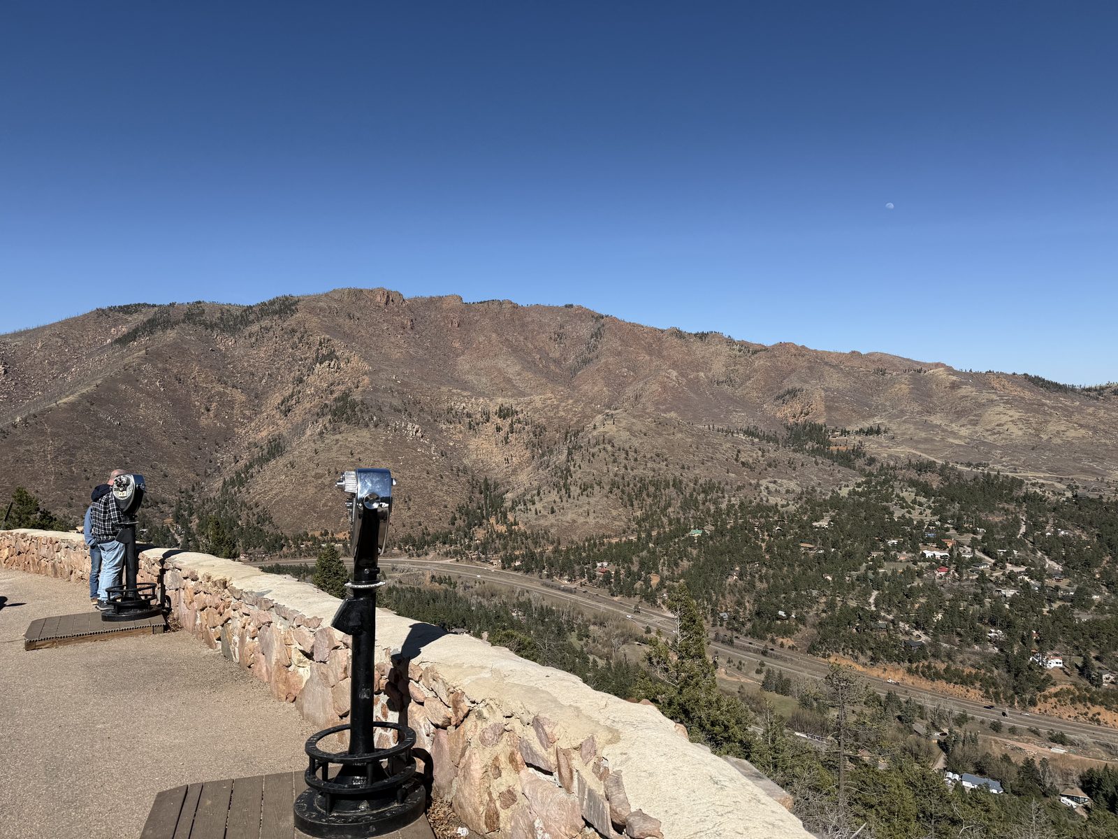Viewing scope at the overlook