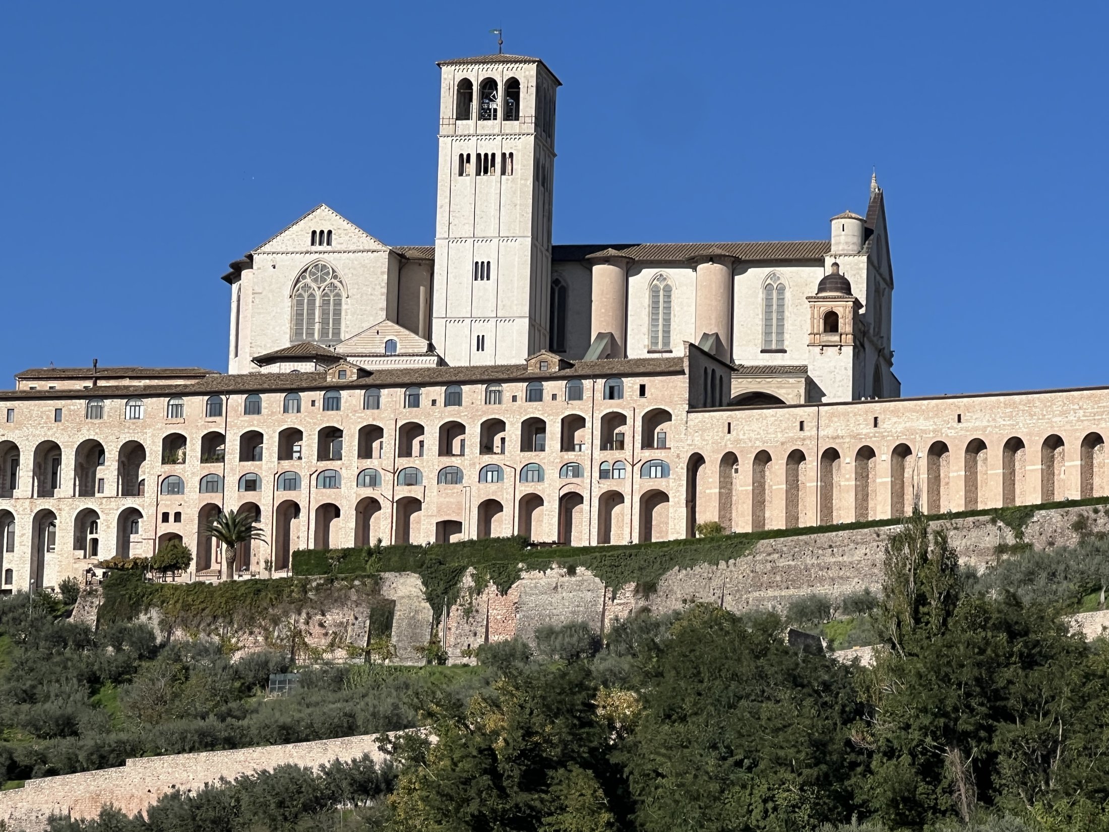 Basilica of Saint Francis above the valley