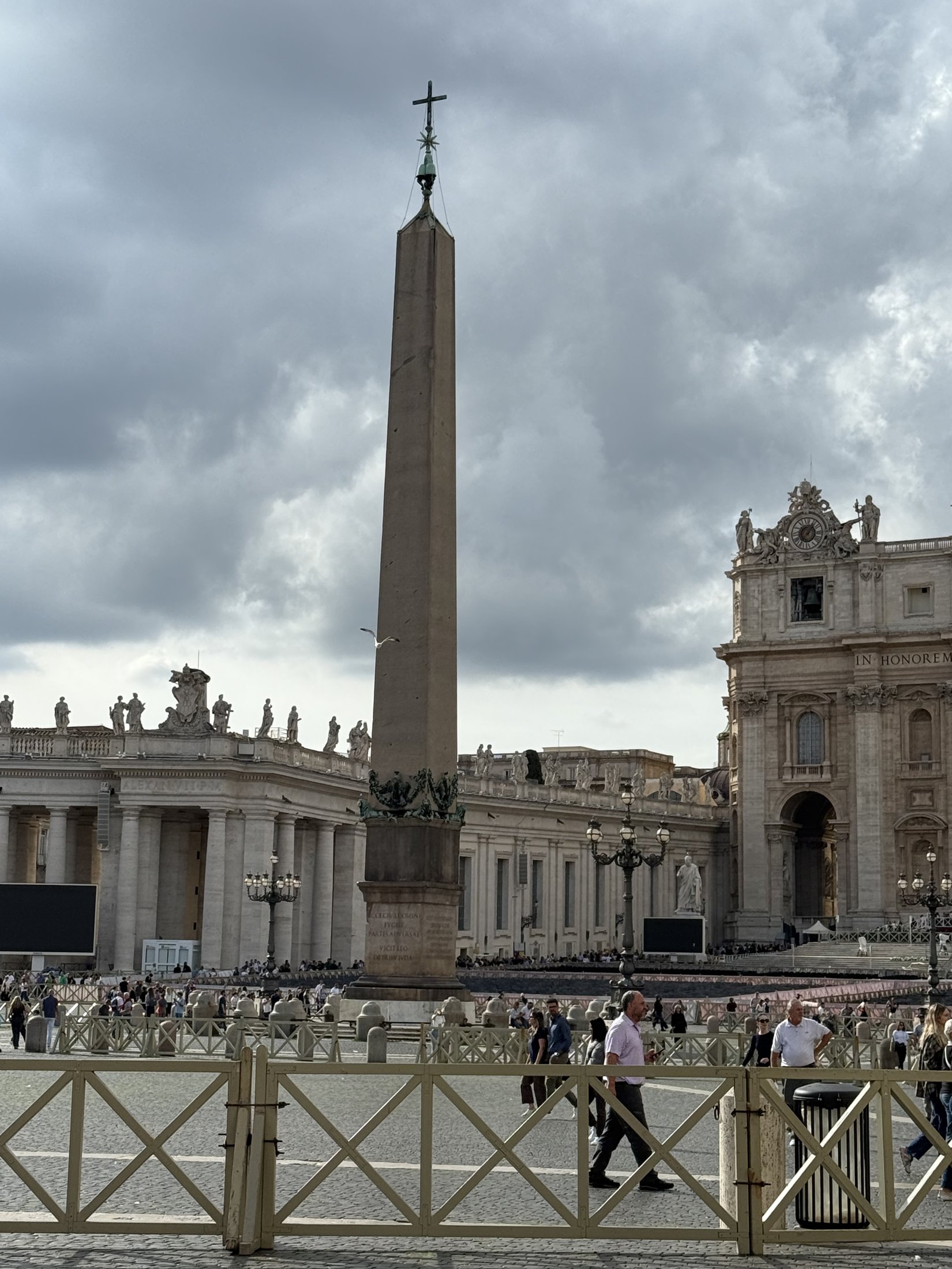 Bernini's colonnade at St Peter's Square